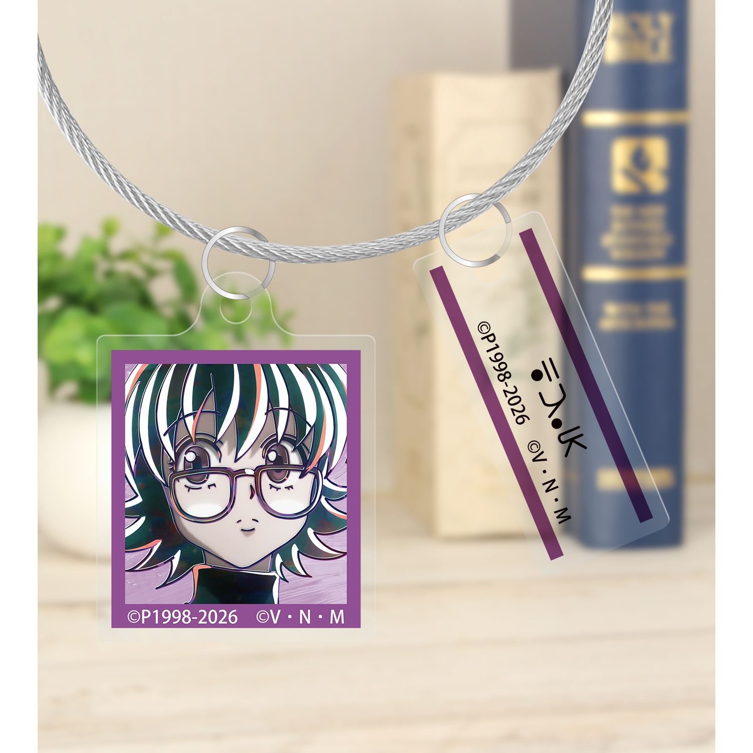 HUNTER×HUNTER シズク Ani-Art 第4弾 2連ワイヤーアクリルキーホルダー 画像 5 | AniSmile