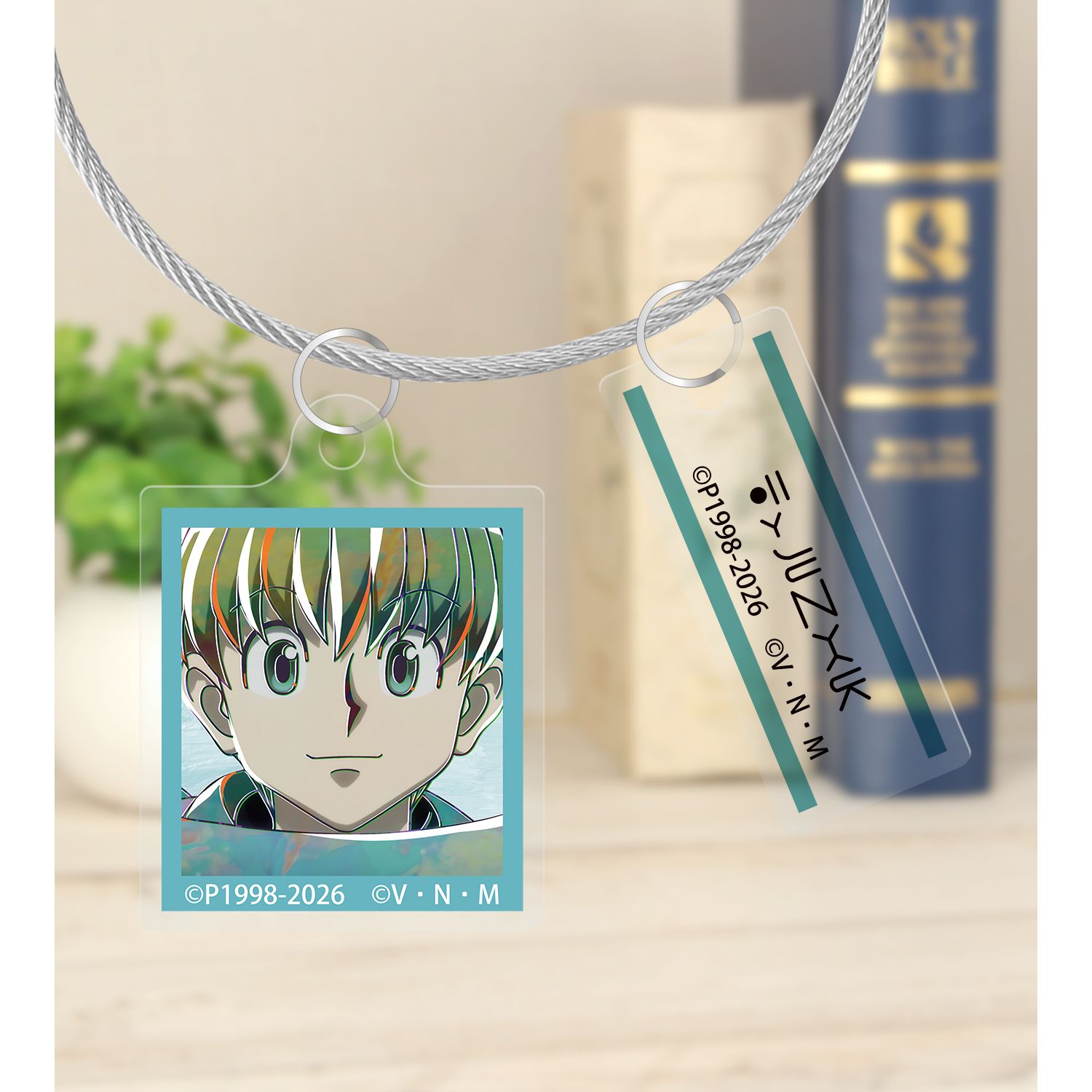 HUNTER×HUNTER シャルナーク Ani-Art 第4弾 2連ワイヤーアクリルキーホルダー 画像 5 | AniSmile