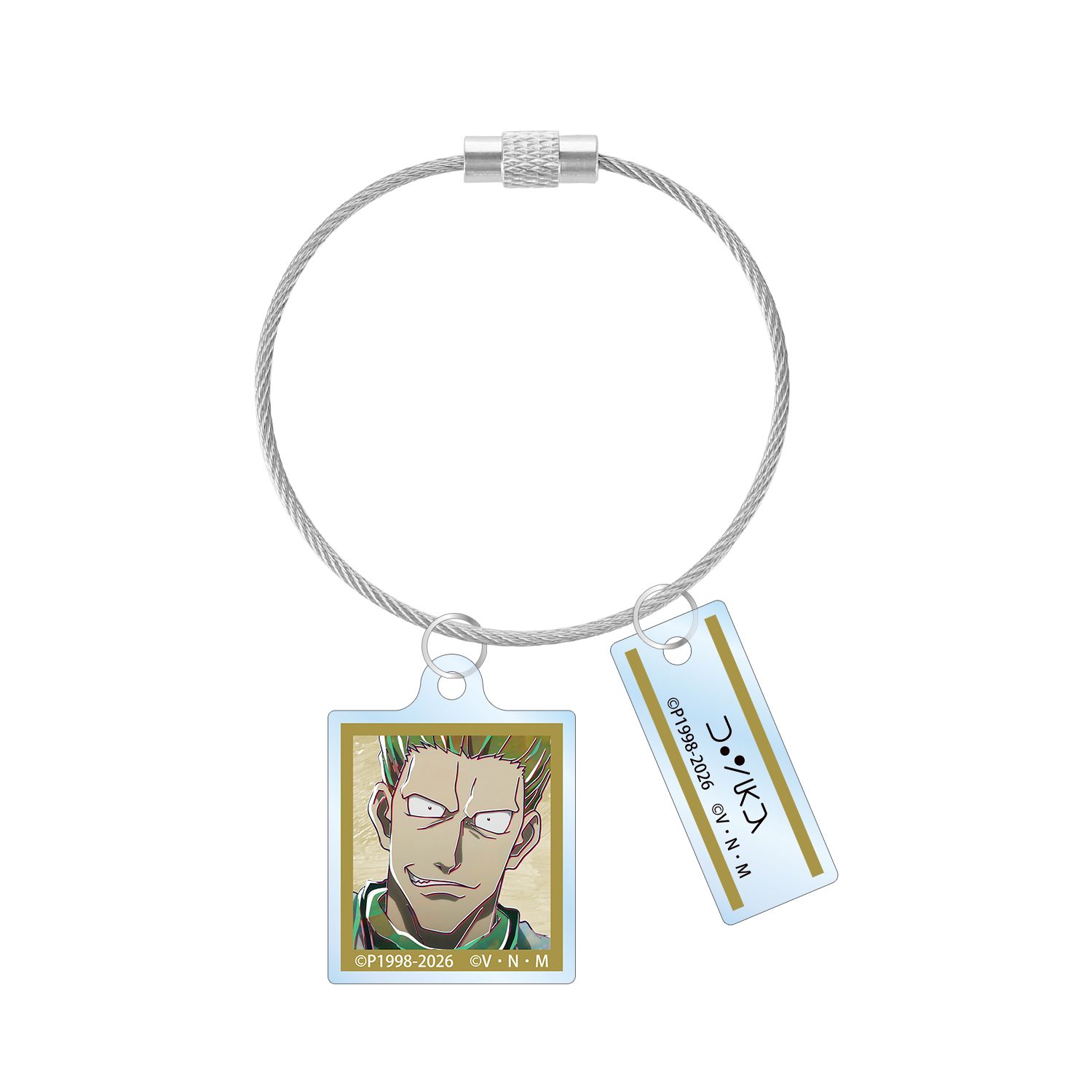 HUNTER×HUNTER フィンクス Ani-Art 第4弾 2連ワイヤーアクリルキーホルダー - 公式商品画像 | AniSmile