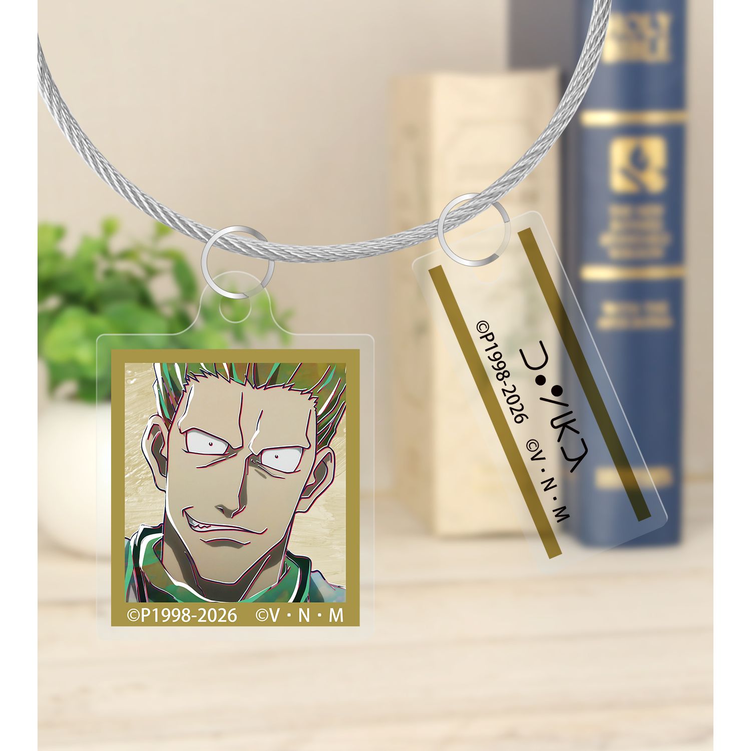 HUNTER×HUNTER フィンクス Ani-Art 第4弾 2連ワイヤーアクリルキーホルダー 画像 5 | AniSmile