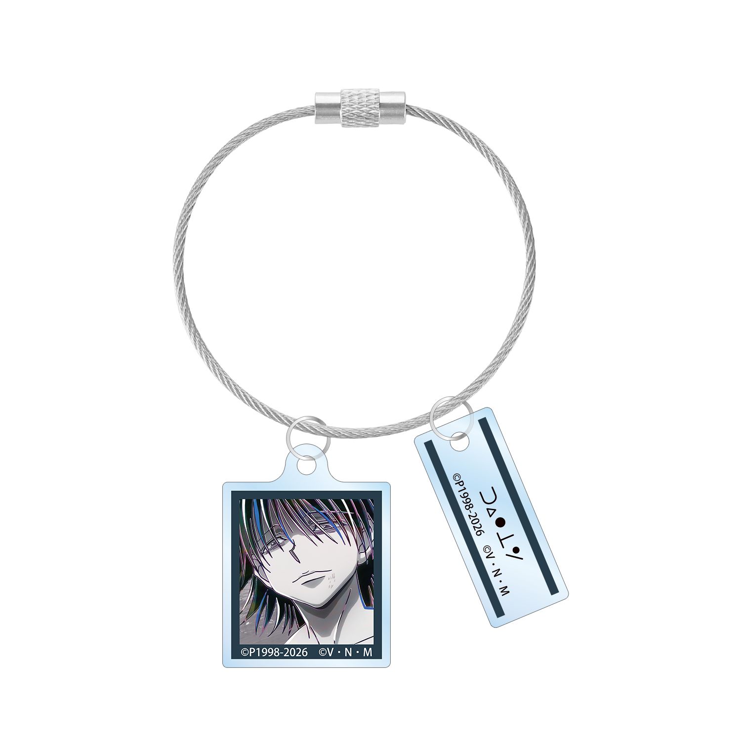 HUNTER×HUNTER フェイタン Ani-Art 第4弾 2連ワイヤーアクリルキーホルダー - 公式商品画像 | AniSmile
