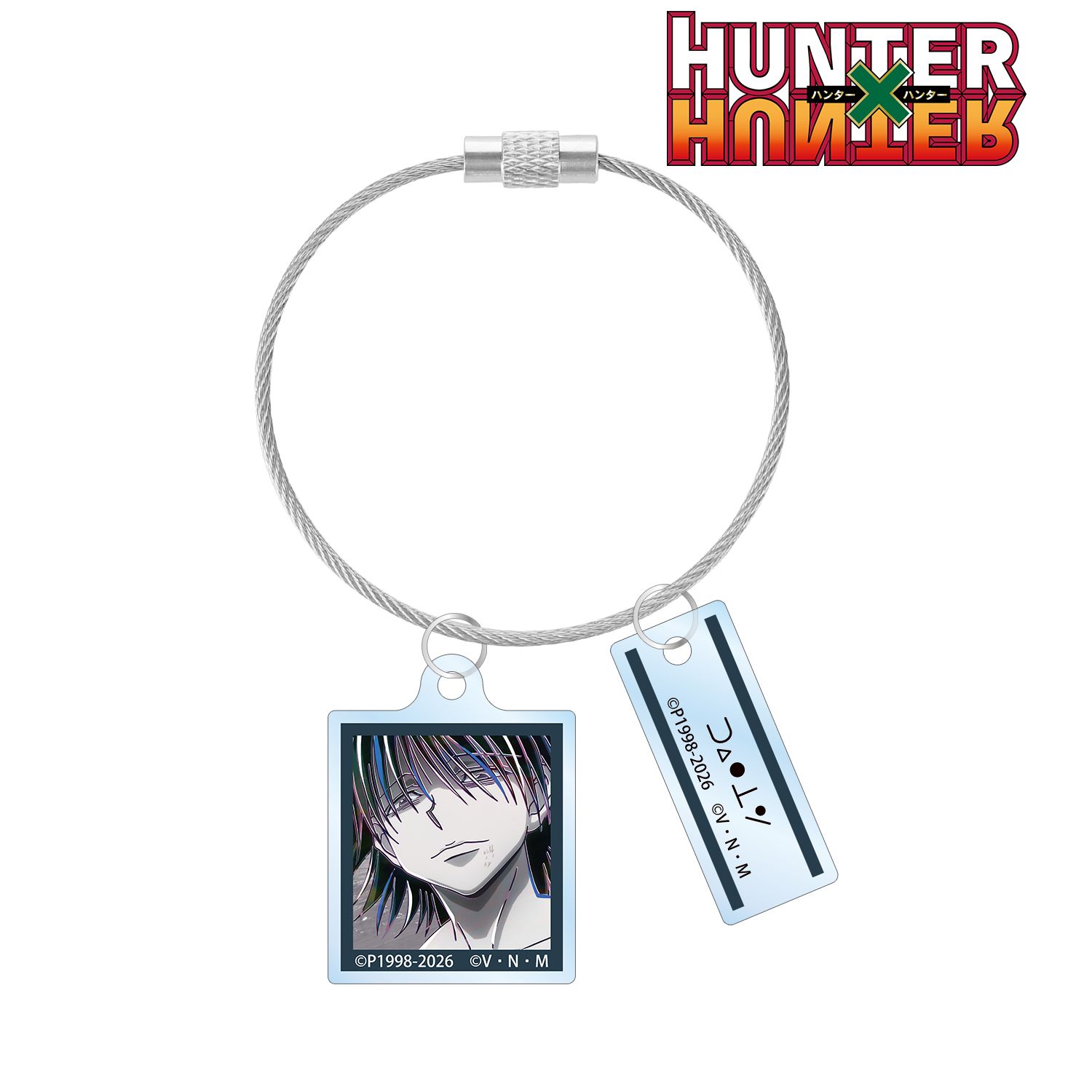 HUNTER×HUNTER フェイタン Ani-Art 第4弾 2連ワイヤーアクリルキーホルダー 画像 2 | AniSmile