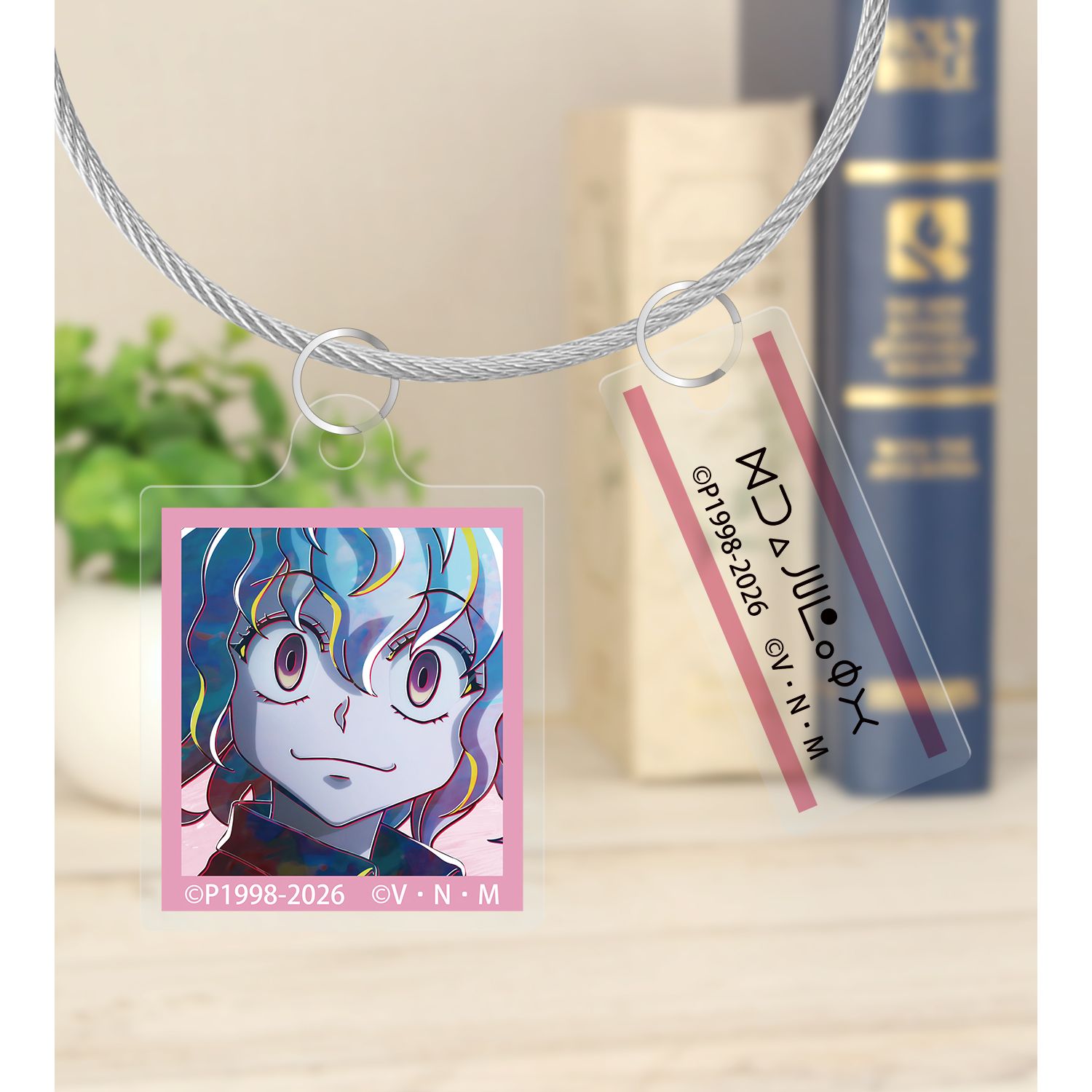 HUNTER×HUNTER ネフェルピトー Ani-Art 第4弾 2連ワイヤーアクリルキーホルダー 画像 5 | AniSmile