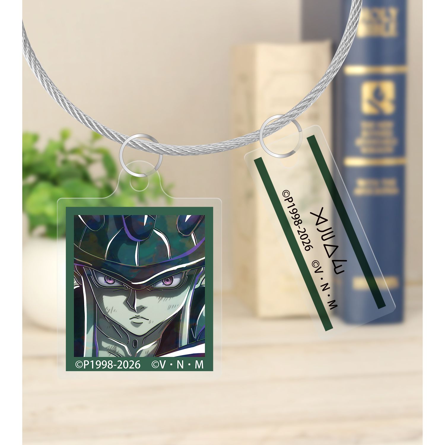 HUNTER×HUNTER メルエム Ani-Art 第4弾 2連ワイヤーアクリルキーホルダー 画像 5 | AniSmile