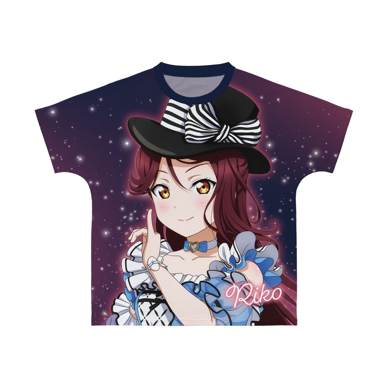 ラブライブ!サンシャイン!! 描き下ろし 桜内梨子 3rdソロコンサートver. フルグラフィックTシャツユニセックス(サイズ/XXS) - 公式商品画像 | AniSmile