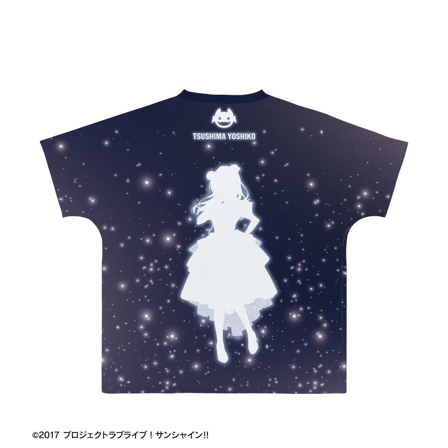 ラブライブ!サンシャイン!! 描き下ろし 津島善子 3rdソロコンサートver. フルグラフィックTシャツユニセックス(サイズ/XS) 画像 3 | AniSmile