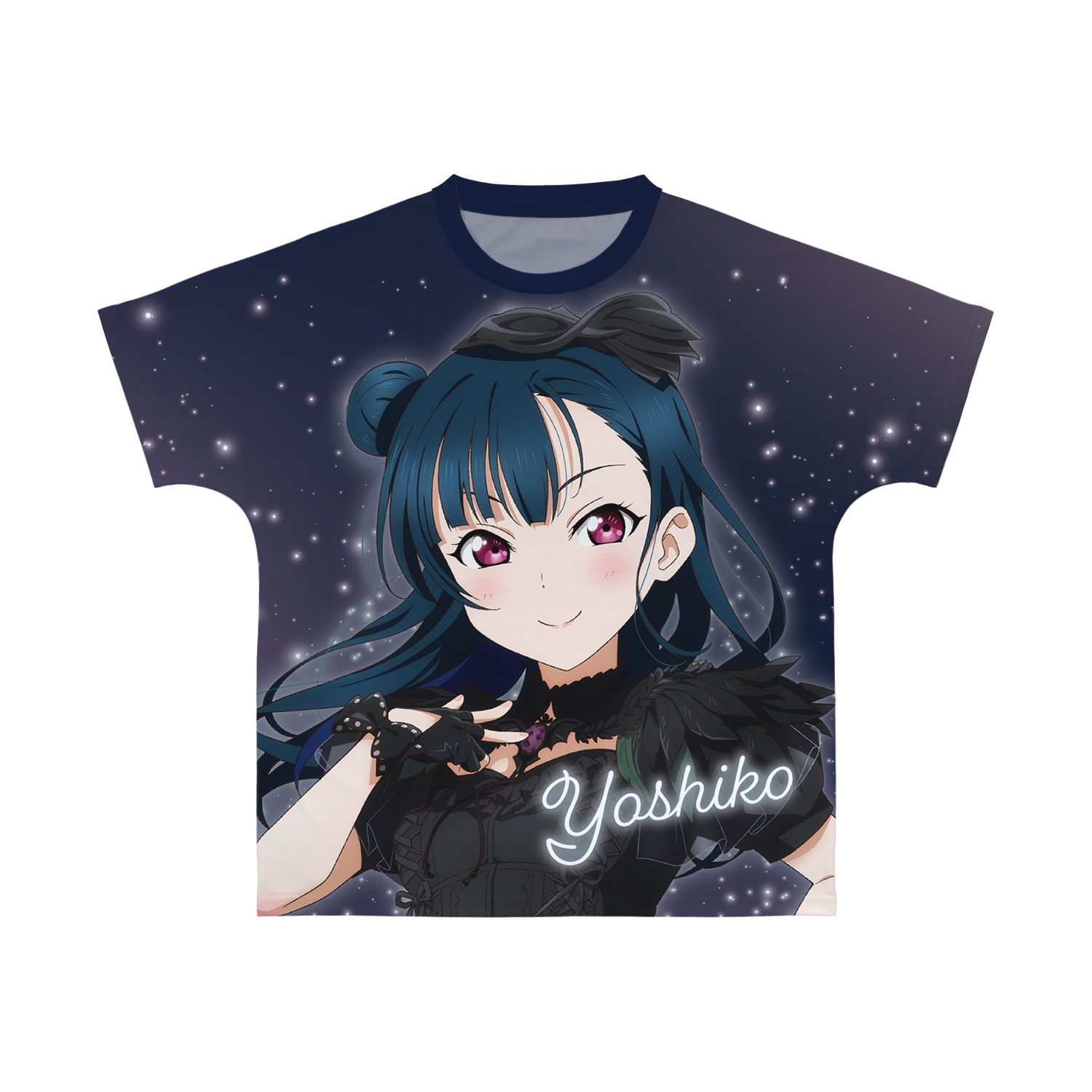 ラブライブ!サンシャイン!! 描き下ろし 津島善子 3rdソロコンサートver. フルグラフィックTシャツユニセックス(サイズ/L) - 公式商品画像 | AniSmile