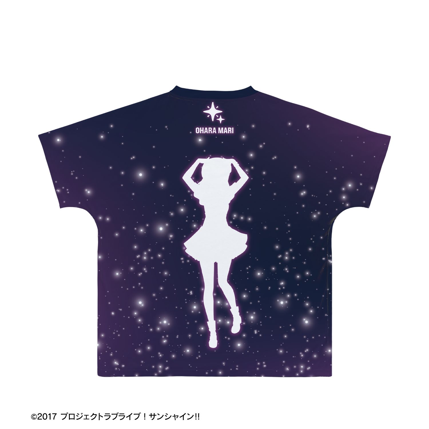 ラブライブ!サンシャイン!! 描き下ろし 小原鞠莉 3rdソロコンサートver. フルグラフィックTシャツユニセックス(サイズ/M) 画像 3 | AniSmile