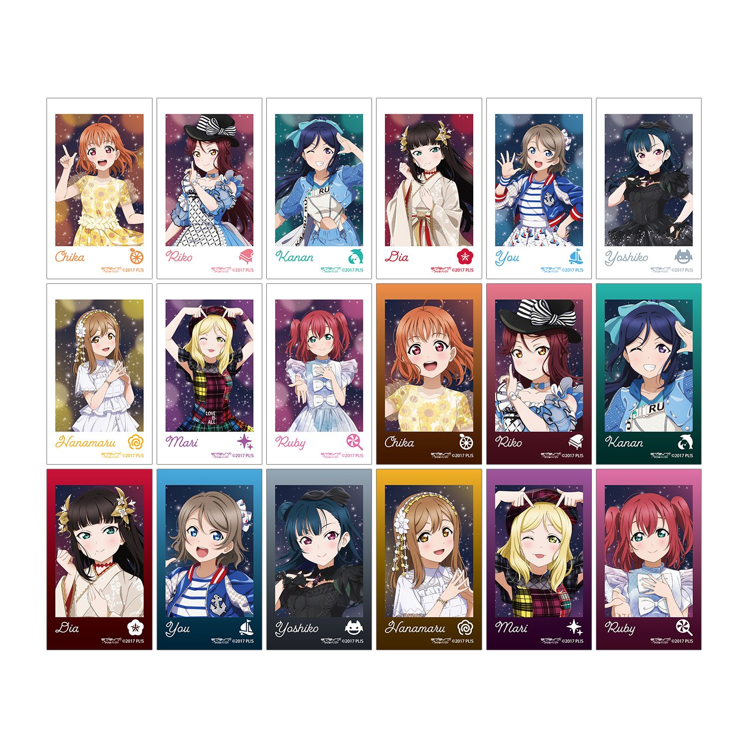 ラブライブ!サンシャイン!! 描き下ろし 3rdソロコンサートver. トレーディングAni-Frame(単位/単品) - 公式商品画像 | AniSmile