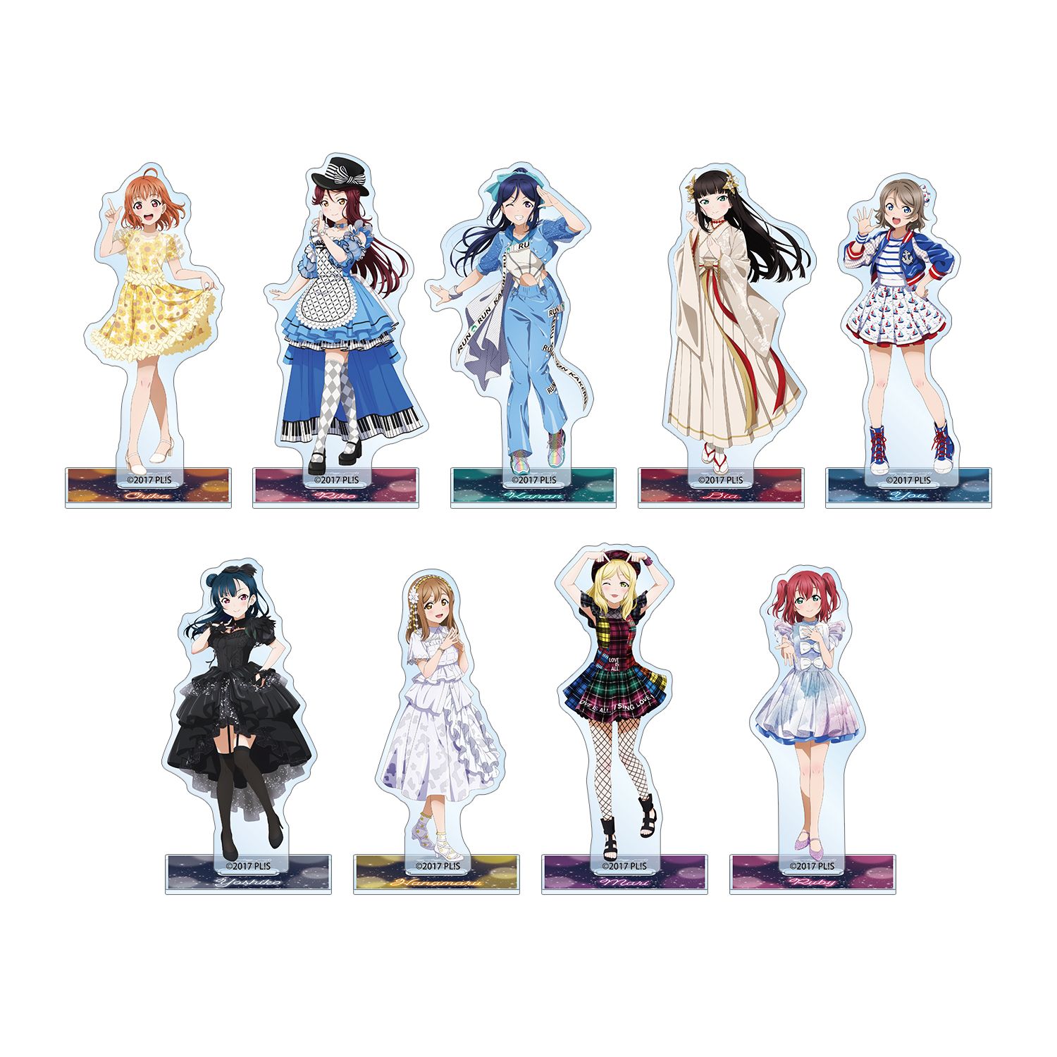ラブライブ!サンシャイン!! 描き下ろし 3rdソロコンサートver. トレーディングアクリルスタンド(単位/単品) - 公式商品画像 | AniSmile