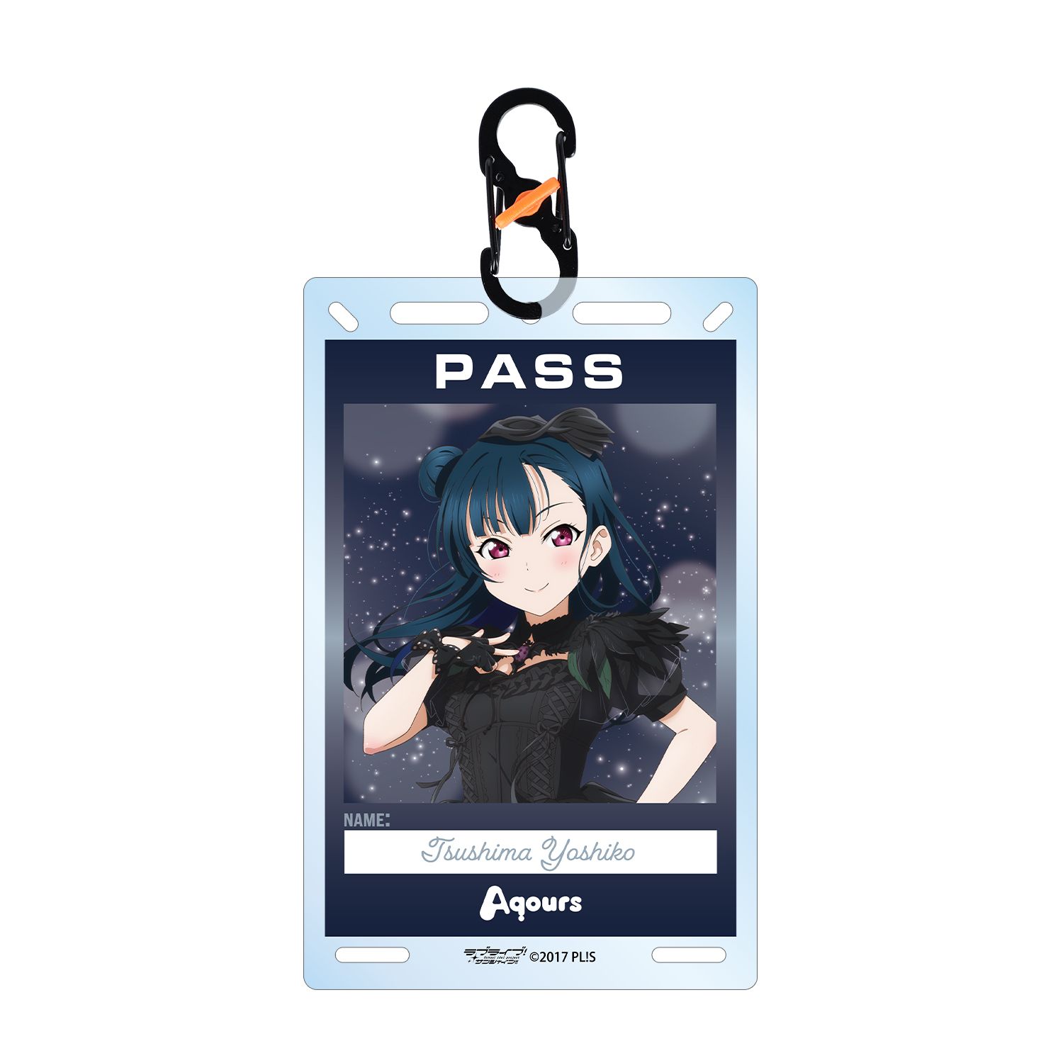 ラブライブ!サンシャイン!! 描き下ろし 津島善子 3rdソロコンサートver. カラビナ付きカード型アクリルキーホルダー - 公式商品画像 | AniSmile