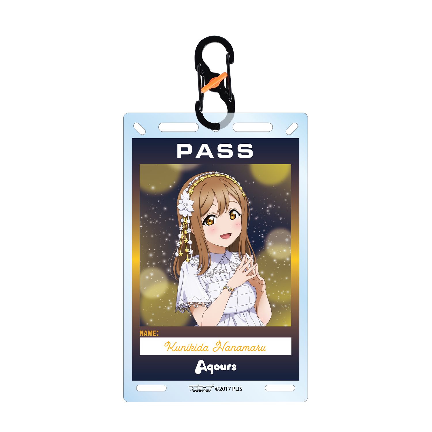 ラブライブ!サンシャイン!! 描き下ろし 国木田花丸 3rdソロコンサートver. カラビナ付きカード型アクリルキーホルダー - 公式商品画像 | AniSmile