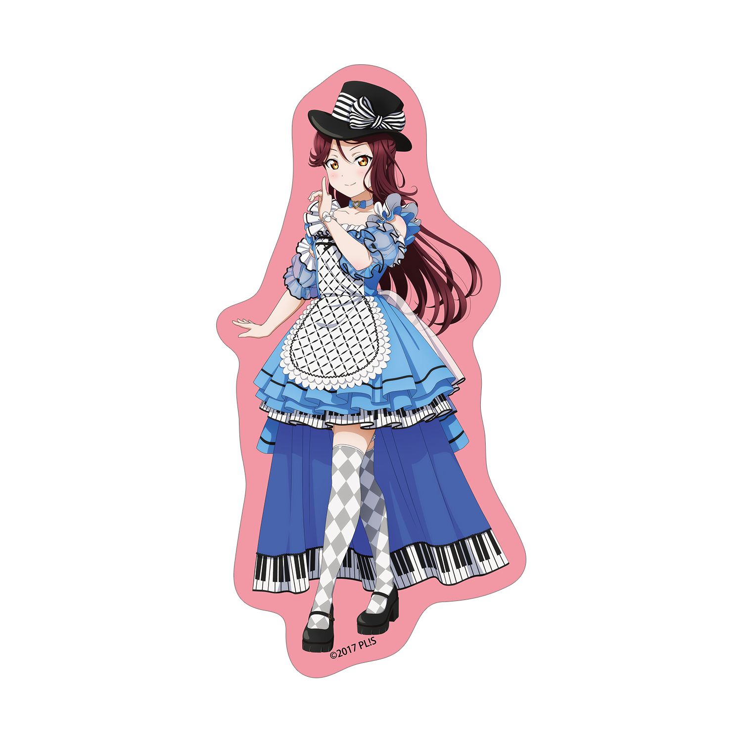 ラブライブ!サンシャイン!! 描き下ろし 桜内梨子 3rdソロコンサートver. ダイカットステッカー - 公式商品画像 | AniSmile