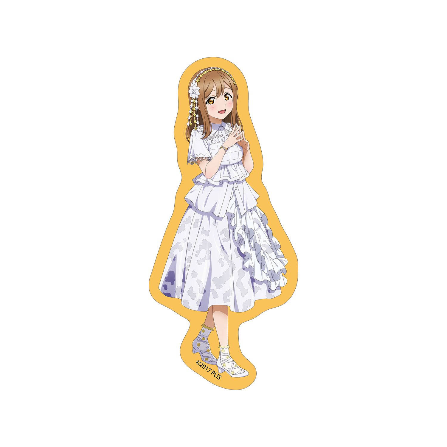 ラブライブ!サンシャイン!! 描き下ろし 国木田花丸 3rdソロコンサートver. ダイカットステッカー - 公式商品画像 | AniSmile