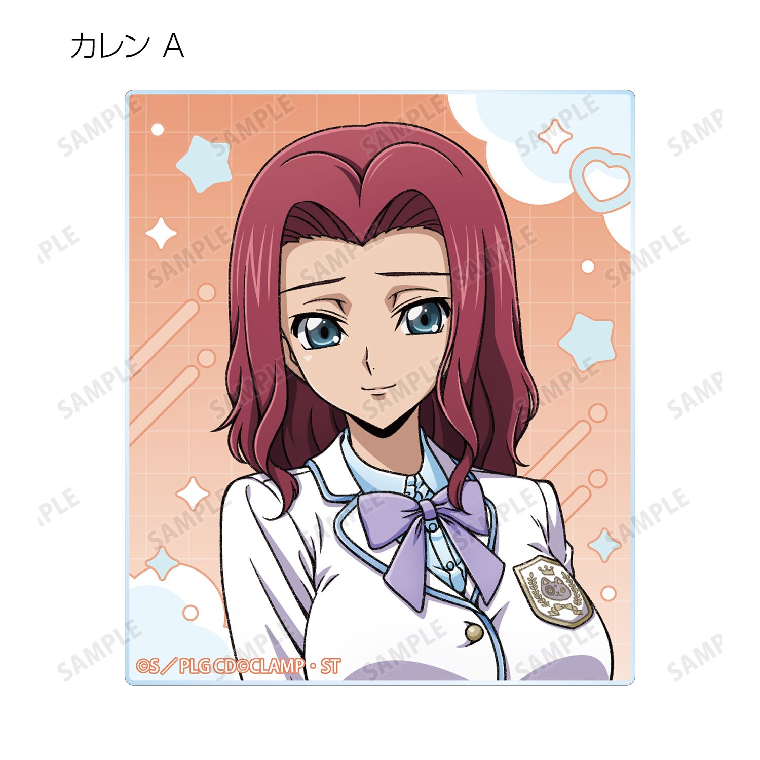 コードギアス 反逆のルルーシュ 描き下ろし スクールファッションver. トレーディングアクリルカード(単位/単品) 画像 6 | AniSmile