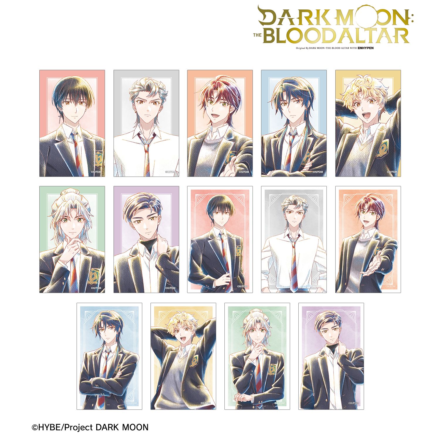 アニメ「DARK MOON: THE BLOOD ALTAR」 トレーディング Ani-Art aqua label コンパクトクリアカード(単位/単品) 画像 3 | AniSmile
