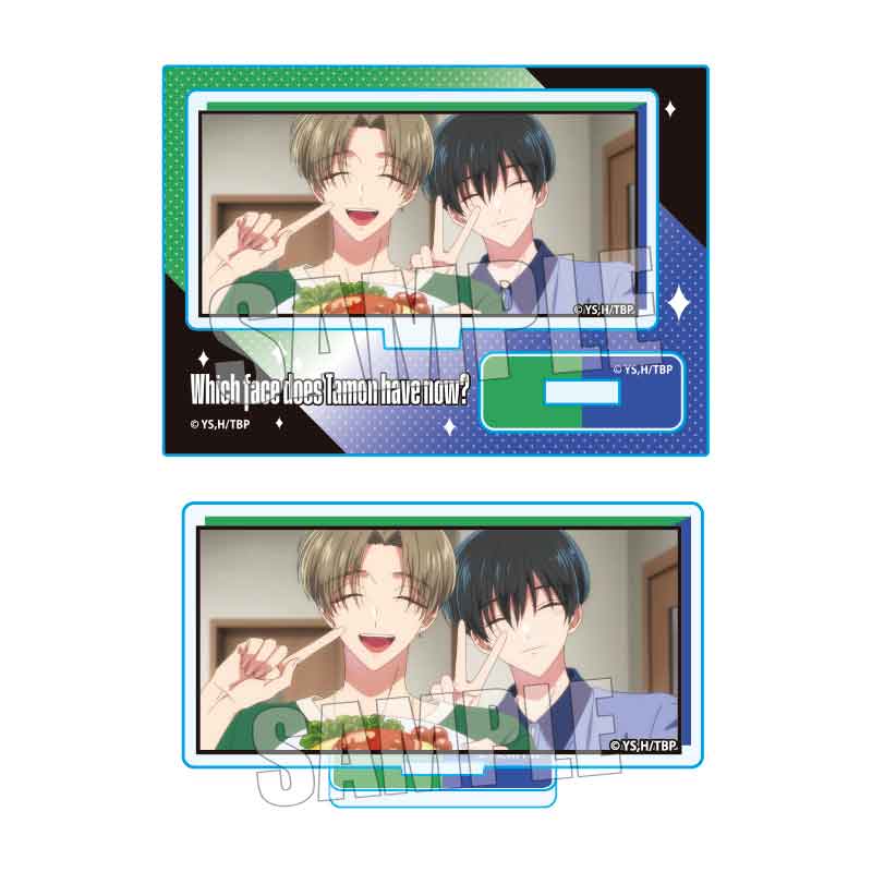 メモリーズミニスタンド TVアニメ『多聞くん今どっち!?』/桜利&敬人 - 公式商品画像 | AniSmile