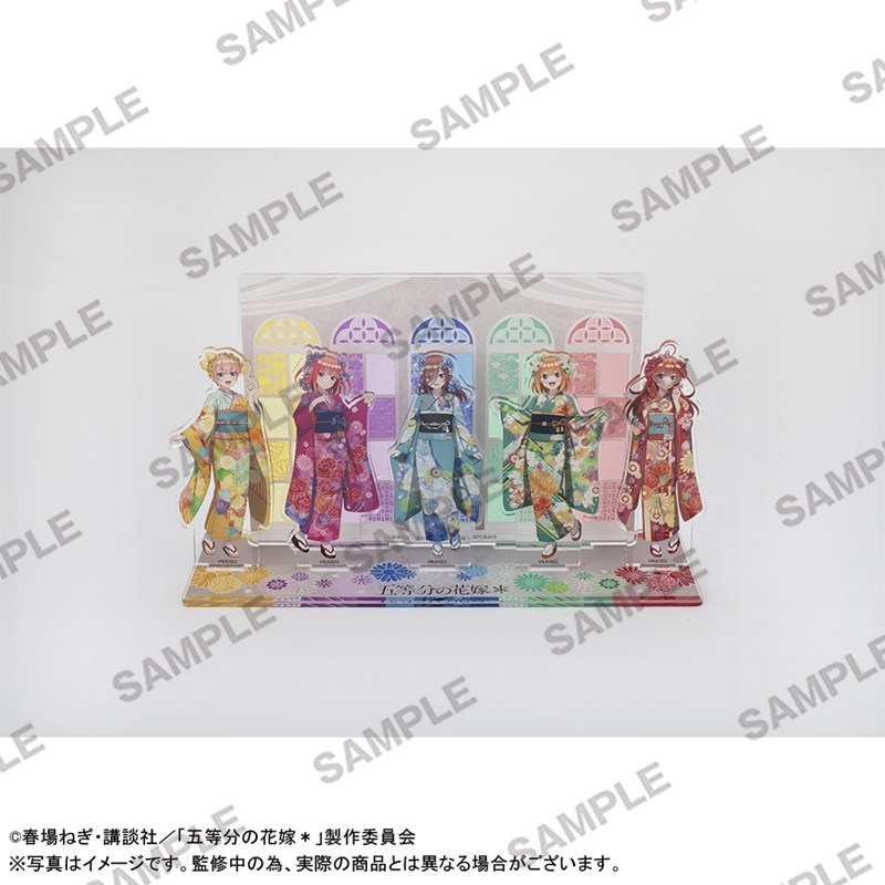 「五等分の花嫁*」アクリルジオラマ 振袖Ver. 画像 3 | AniSmile