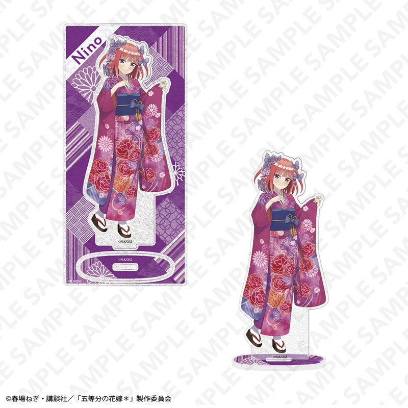 「五等分の花嫁*」グリッターアクスタプレート 中野二乃 - 公式商品画像 | AniSmile