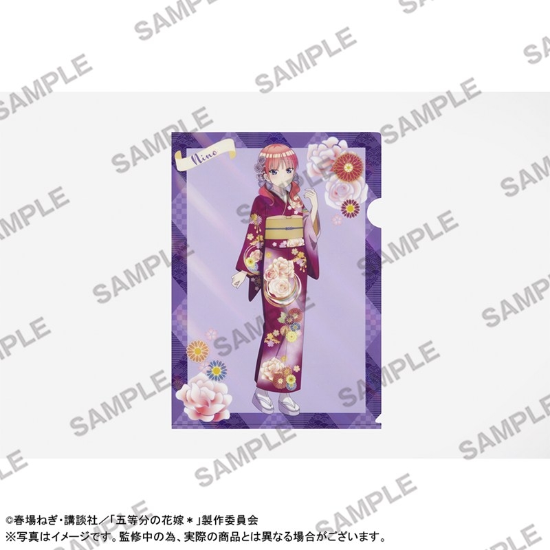 「五等分の花嫁*」オーロラA4クリアファイル 中野二乃 画像 3 | AniSmile