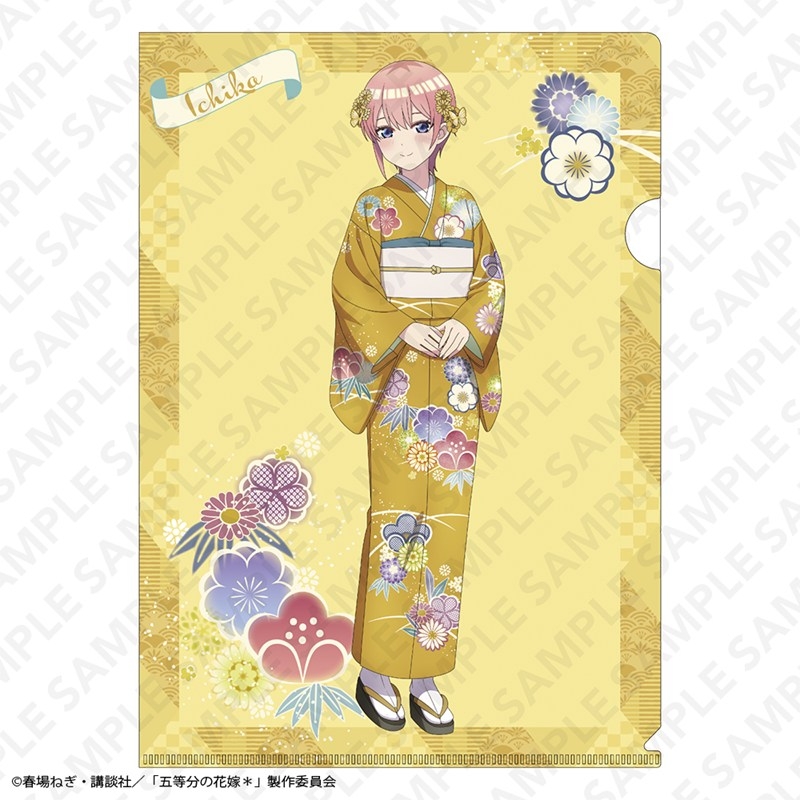 「五等分の花嫁*」オーロラA4クリアファイル 中野一花 - 公式商品画像 | AniSmile