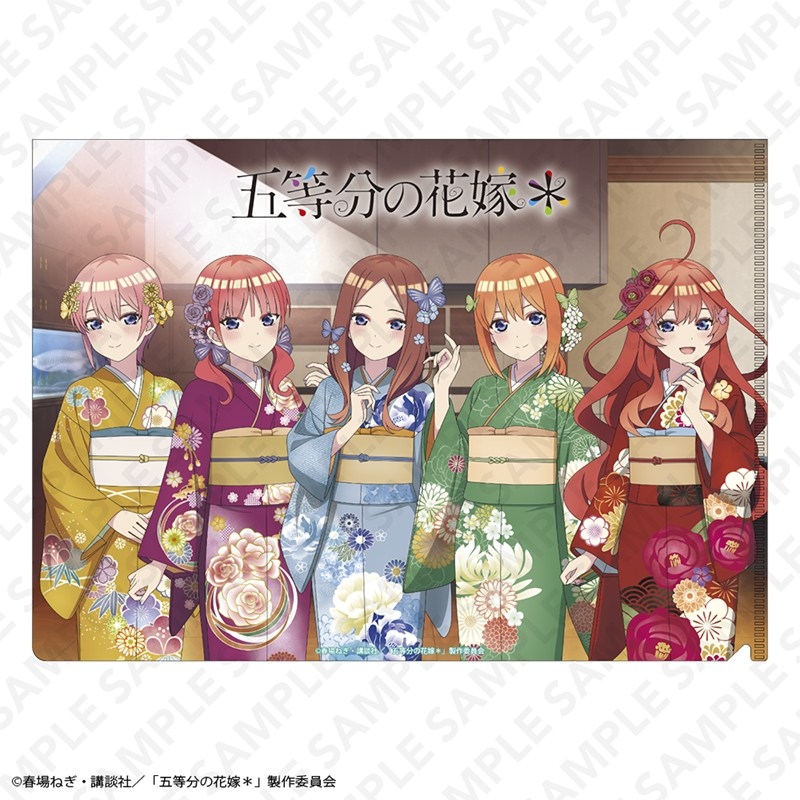「五等分の花嫁*」オーロラA4クリアファイル 中野一花 画像 2 | AniSmile