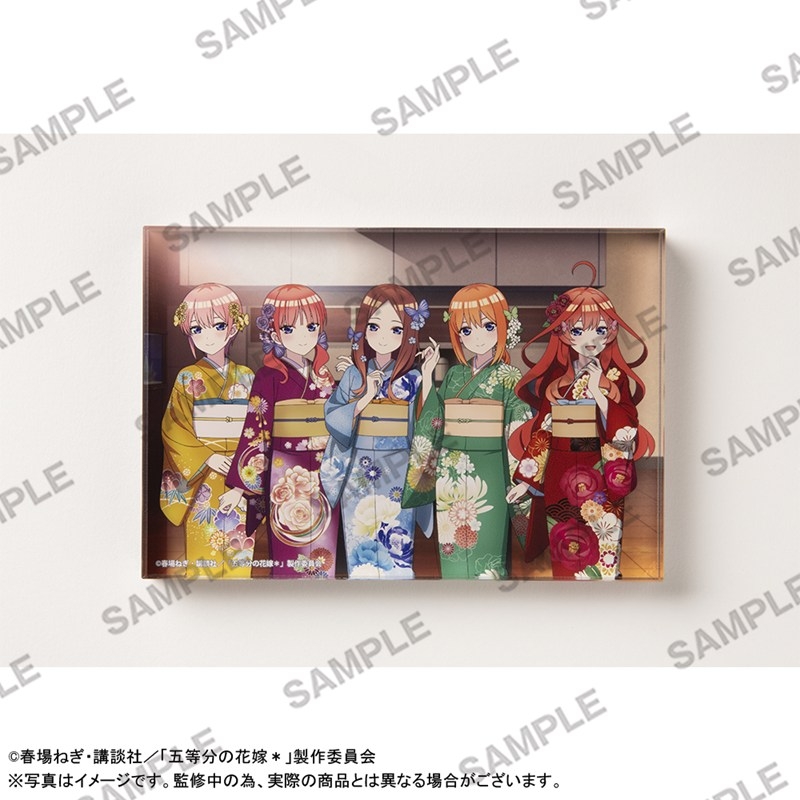 「五等分の花嫁*」アクリルブロック 着物Ver. 画像 2 | AniSmile