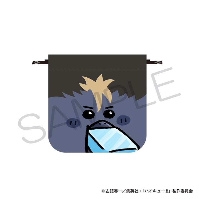 ハイキュー!! おかおきんちゃく 大好物ver. ノヤガラス - 公式商品画像 | AniSmile