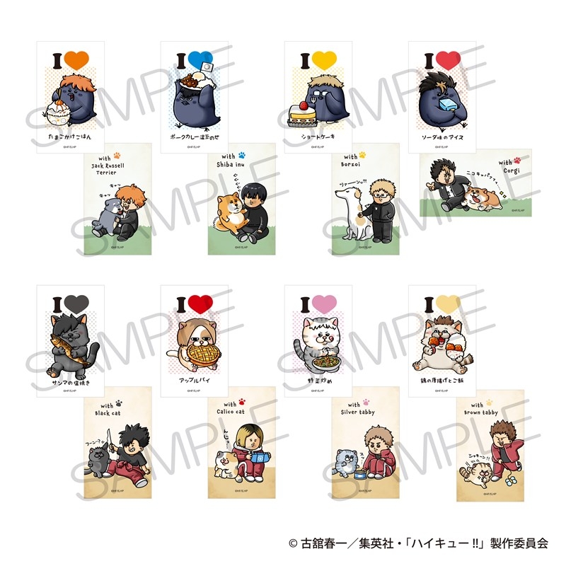 ハイキュー!! ふぉとカードコレクション 動物と一緒ver. Pack - 公式商品画像 | AniSmile
