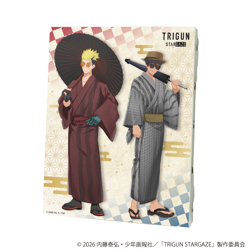 キャンバスボード「TRIGUN STARGAZE」01/浴衣ver. 集合デザイン(描き下ろし) - 公式商品画像 | AniSmile