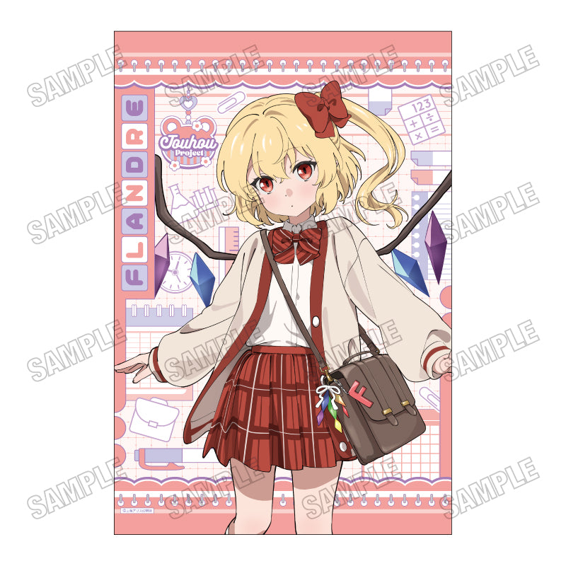 缶バッジ「東方Project」20/レトロver. ブラインド(全7種)(レトロアートイラスト) 画像 3 | AniSmile