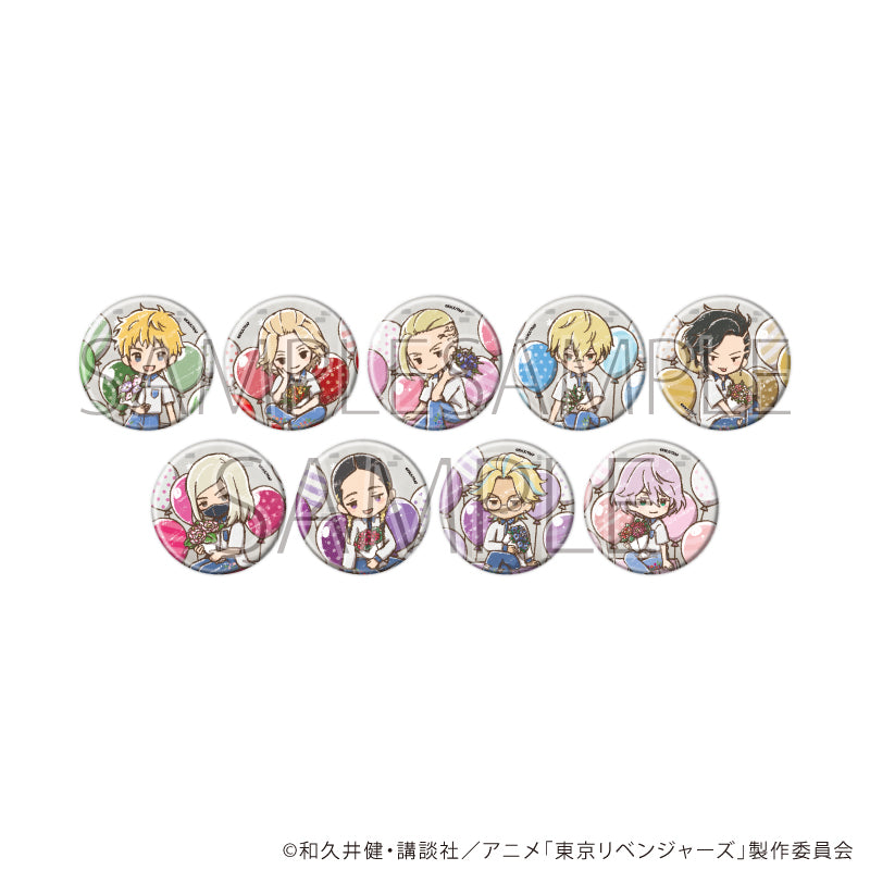 缶バッジ「TVアニメ『東京リベンジャーズ』」33/誕生花ver. ブラインド(全9種)(グラフアートイラスト) - 公式商品画像 | AniSmile