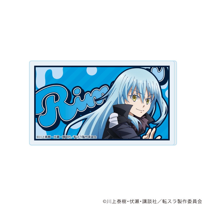 おなまえアクリルプレートバッジ「TVアニメ『転生したらスライムだった件』」01/リムル(公式イラスト) - 公式商品画像 | AniSmile