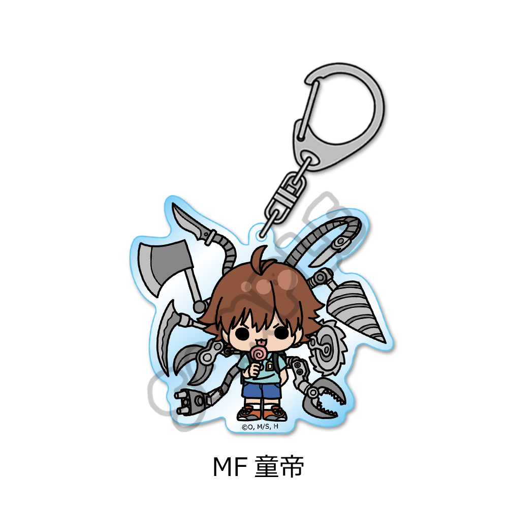 アニメ「ワンパンマン」アクリルキーホルダー MF(童帝) - 公式商品画像 | AniSmile