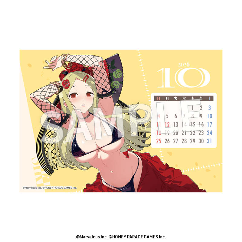 閃乱カグラ 卓上カレンダー 2026-2027 画像 5 | AniSmile