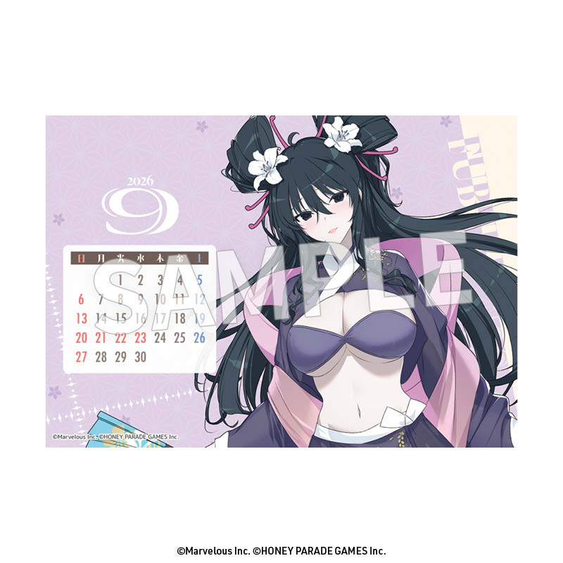 閃乱カグラ 卓上カレンダー 2026-2027 画像 4 | AniSmile