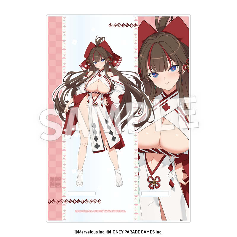 閃乱カグラ アクリルマルチスタンド 鴇(巫女風水着) 画像 2 | AniSmile