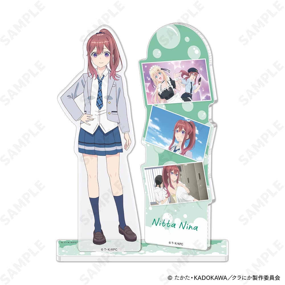 TVアニメ「クラスで2番目に可愛い女の子と友だちになった」 場面写アクリルスタンド 3.新田 新奈 画像 3 | AniSmile