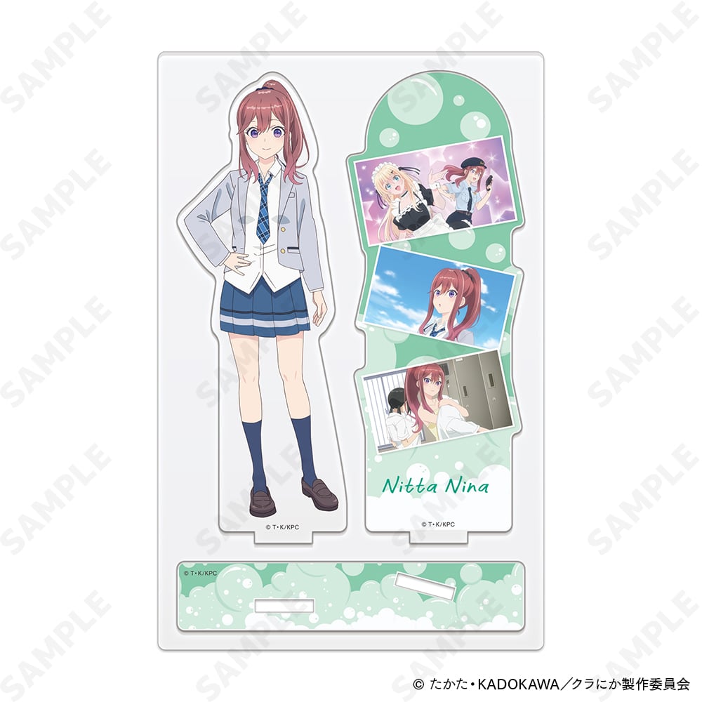 TVアニメ「クラスで2番目に可愛い女の子と友だちになった」 場面写アクリルスタンド 3.新田 新奈 画像 6 | AniSmile