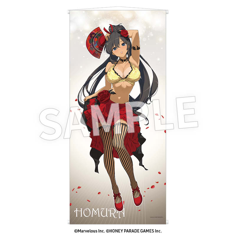 閃乱カグラ メガタペストリー 焔(フラメンコ風水着) 图片 2 | AniSmile