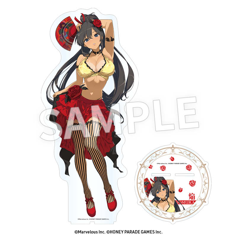 閃乱カグラ アクリルメガフィギュア 焔(フラメンコ風水着) 画像 2 | AniSmile