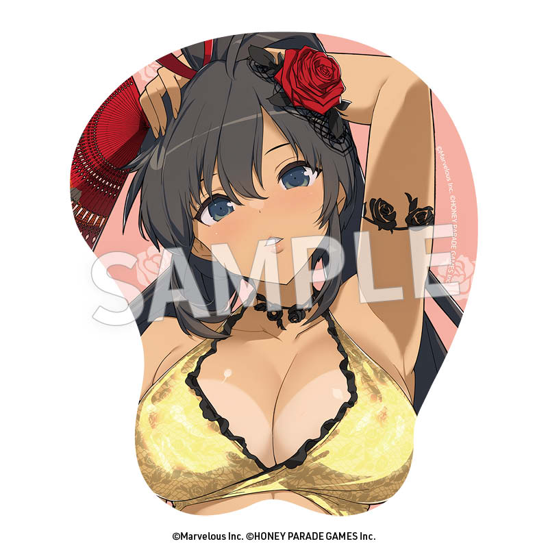 閃乱カグラ 立体マウスパッド 焔(フラメンコ風水着) Image 2 | AniSmile