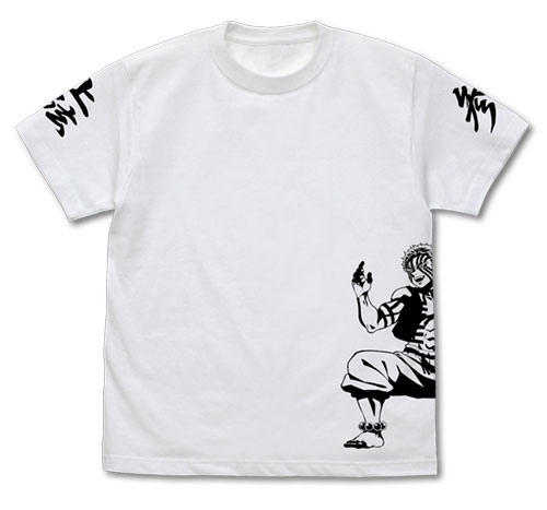 鬼滅の刃 無限列車編 猗窩座 Tシャツ/WHITE-M - 公式商品画像 | AniSmile