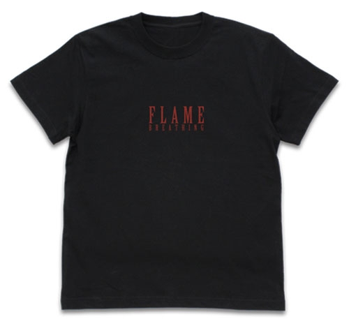 鬼滅の刃 無限列車編 炎の呼吸 煉獄杏寿郎 Tシャツ/BLACK-M - 公式商品画像 | AniSmile