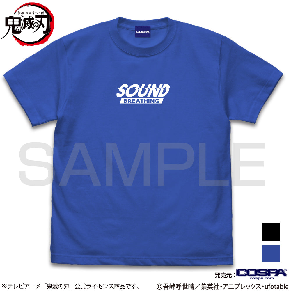 鬼滅の刃 音の呼吸 宇髄天元 Tシャツ/ROYAL BLUE-S 画像 2 | AniSmile