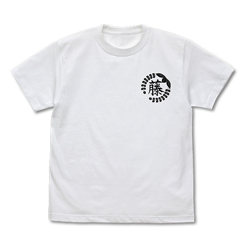 鬼滅の刃 藤の花の家紋 Tシャツ/WHITE-XL - 公式商品画像 | AniSmile