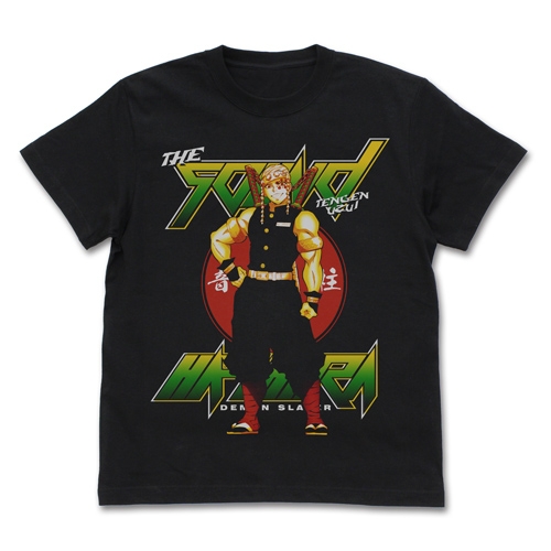 鬼滅の刃 音柱 宇髄天元 Tシャツ/BLACK-S - 公式商品画像 | AniSmile