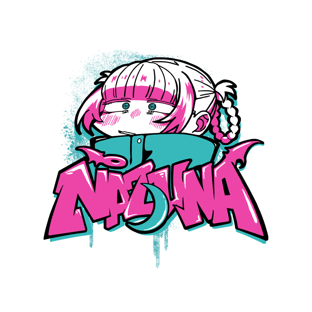 よふかしのうた ナズナ ペイントアート Tシャツ/WHITE-S 画像 2 | AniSmile