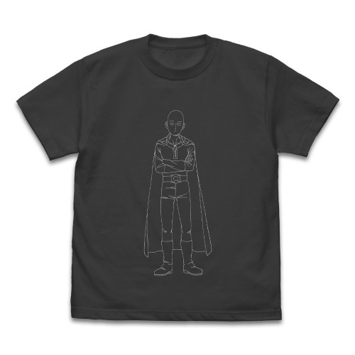 ワンパンマン サイタマ Tシャツ Ver.2.0/SUMI-XL 画像 2 | AniSmile