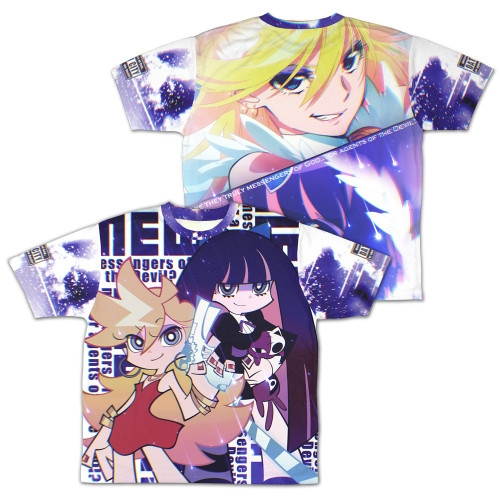 New PANTY & STOCKING with GARTERBELT パンティ&ストッキング 両面フルグラフィックTシャツ/S - 公式商品画像 | AniSmile